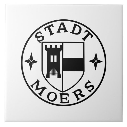 ドイツの市印 タイル (正面)