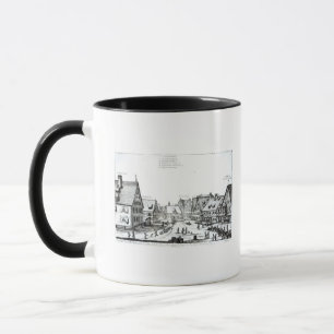 ドイツの市場町1704年 マグカップ