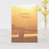 ドイツの悔やみや弔慰サンライトモスキート カード (黄色い花)