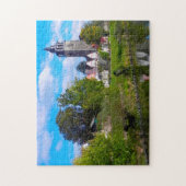 ドイツの悪いSometden教会のアレンデント。 ジグソーパズル (縦)