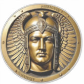 ドイツの戦争君主ヘルマン アルミニウス将軍 シール (正面)