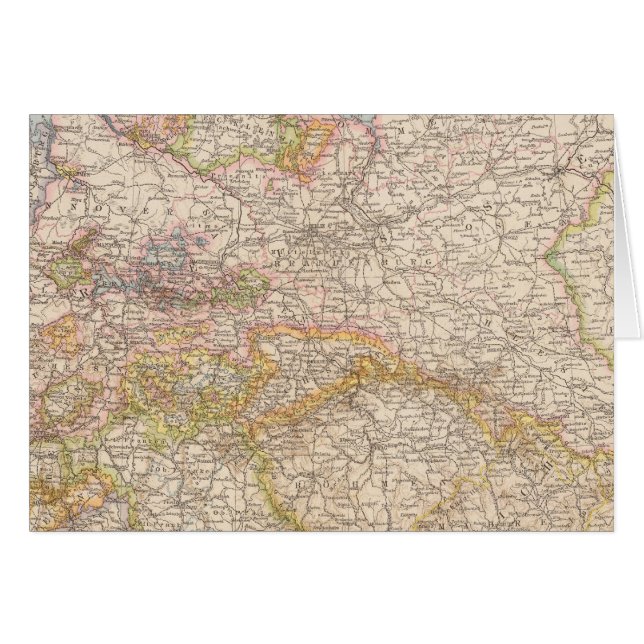 ドイツの政治地図 (正面横)