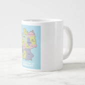 ドイツの政治地図 ジャンボコーヒーマグカップ (正面右)