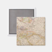ドイツの政治地図 マグネット (正面/裏面)