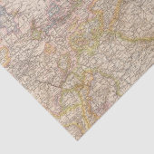 ドイツの政治地図 薄葉紙 (詳細)