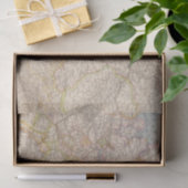 ドイツの政治地図 薄葉紙 (ギフト)