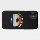 ドイツの文字ダスレベンのベッセルとのEMU Case-Mate iPhoneケース (裏面(横))