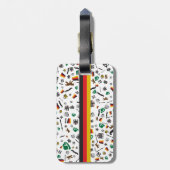 ドイツの旗が付いているドイツ項目 ラゲッジタグ (裏面縦)