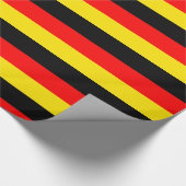 ドイツの旗の包装紙 ラッピングペーパー (角)