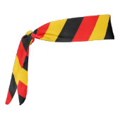 ドイツの旗は着色されたストライプなパターンをインスパイア タイヘッドバンド (回転270)