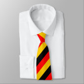 ドイツの旗は着色されたストライプなパターンをインスパイア ネクタイ (タイ)