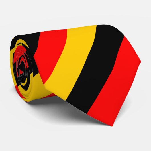 ドイツの旗は着色されたストライプなパターンをインスパイア ネクタイ (ロール)