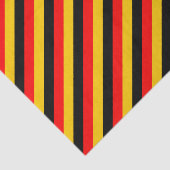 ドイツの旗は着色されたストライプなパターンをインスパイア 薄葉紙 (詳細)