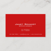 ドイツの旗を持つドイツレッスン/ドイツの先生 名刺 (裏面)