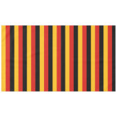 ドイツの旗色 + あなたのアイディア テーブルクロス (正面(横))