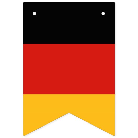 ドイツの旗色 + あなたのアイディア バンティングフラッグ (第2の旗)