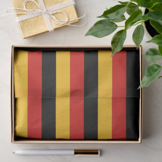 ドイツの旗色 + あなたのアイディア 薄葉紙 (ギフト)