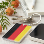 ドイツの旗 キーホルダー (正面右)