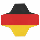ドイツの旗 サッカーボール (フラット)