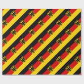 ドイツの旗 ラッピングペーパー (フラット)