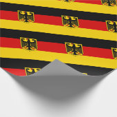 ドイツの旗 ラッピングペーパー (角)