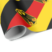 ドイツの旗 ラッピングペーパー (ロールコーナー)