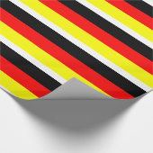 ドイツの旗 ラッピングペーパー (角)