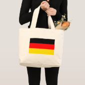 ドイツの旗 ラージトートバッグ (正面(商品))