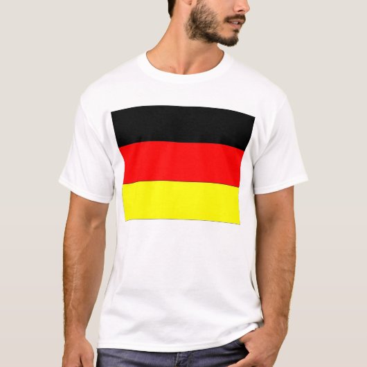 ドイツの旗 Tシャツ (正面)
