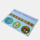 ドイツの春のドアマット ドアマット (アングル)