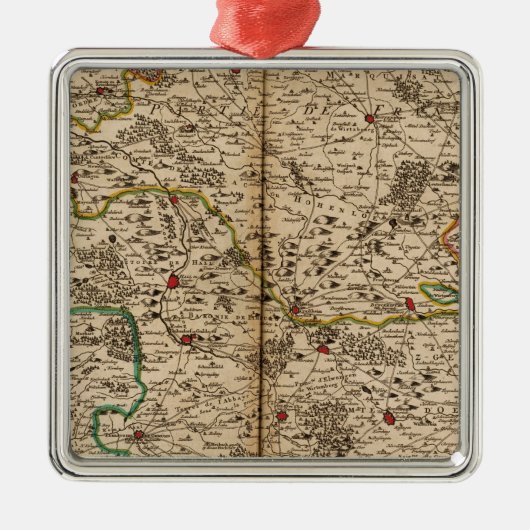 ドイツの森林 メタルオーナメント (正面)