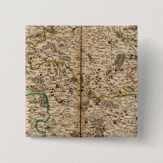 ドイツの森林 缶バッジ (正面)