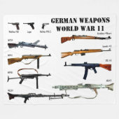 ドイツの武器WW11 (2) フリースブランケット (正面(横))