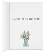 ドイツの母の日ピンクの花束 (内側 (右))