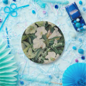 ドイツの母の日ホワイトフローラ紙プレート ペーパープレート (パーティー)