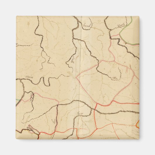 ドイツの河川2 マグネット (正面)