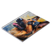 ドイツの油彩画 ノートブック (左側)