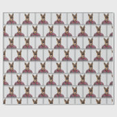 ドイツの牧羊犬 ラッピングペーパー (フラット)