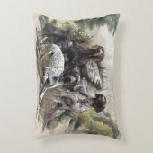 ドイツの短いポインタかドイツのクールザー アクセントクッション (正面(垂直))