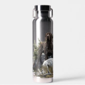 ドイツの短いポインタかドイツのクールザー ウォーターボトル (正面)