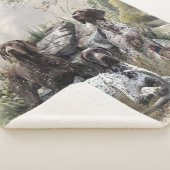 ドイツの短いポインタかドイツのクールザー シェルパブランケット (3/4)