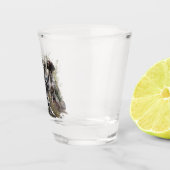 ドイツの短いポインタかドイツのクールザー ショットグラス (右)