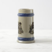 ドイツの短いポインタかドイツのクールザー ビールジョッキ (中央)