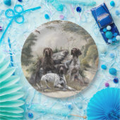 ドイツの短いポインタかドイツのクールザー ペーパープレート (パーティー)