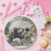 ドイツの短いポインタかドイツのクールザー ペーパープレート (パーティー)