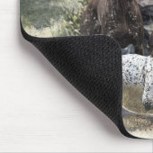 ドイツの短いポインタかドイツのクールザー マウスパッド (コーナー)