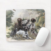 ドイツの短いポインタかドイツのクールザー マウスパッド (マウス)