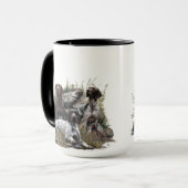 ドイツの短いポインタかドイツのクールザー マグカップ (正面左)