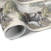 ドイツの短いポインタかドイツのクールザー ラッピングペーパー (ロールコーナー)