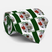 ドイツの短いポインタのクリスマスプレゼント ネクタイ (ロール)
